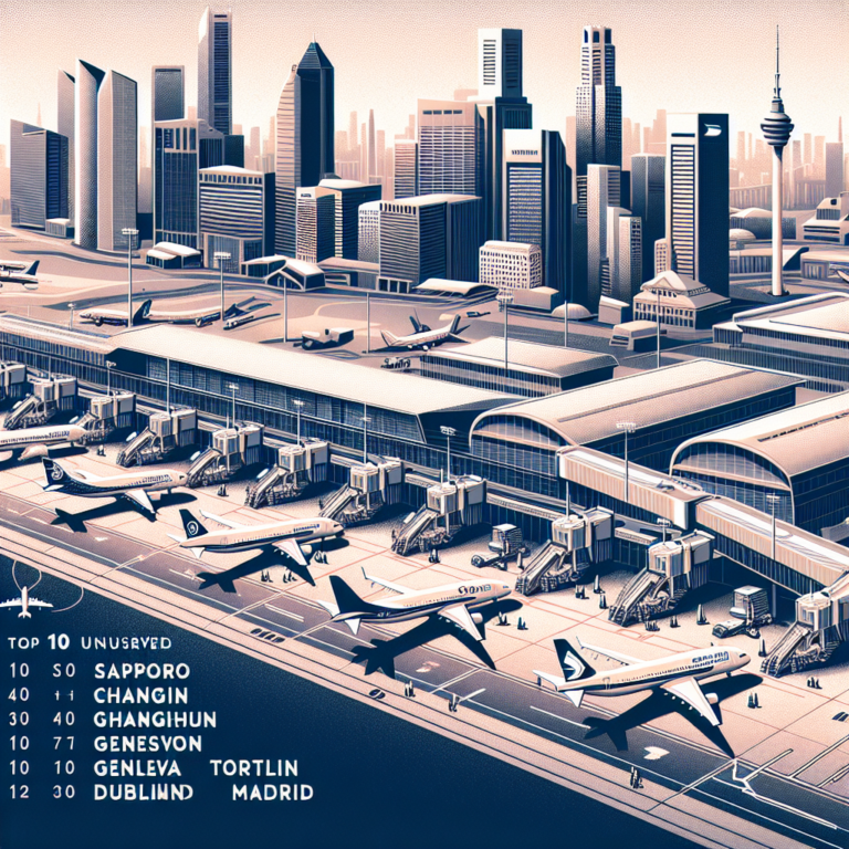 Discover Singapore's Top 10 Unserved Flight Routes
