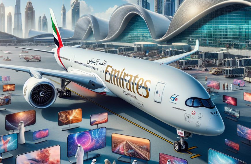 Emirates Launches A350 on Dubai-Edinburgh Route