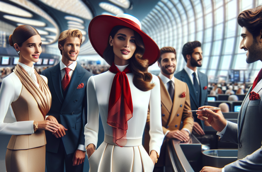 Emirates Launches Stylish New Uniform for VIP Team