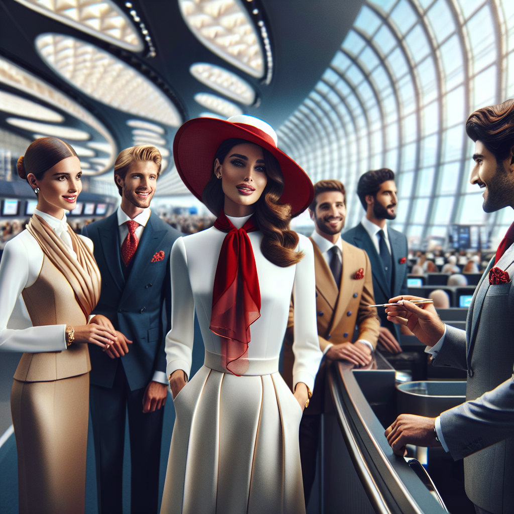 Emirates Launches Stylish New Uniform for VIP Team