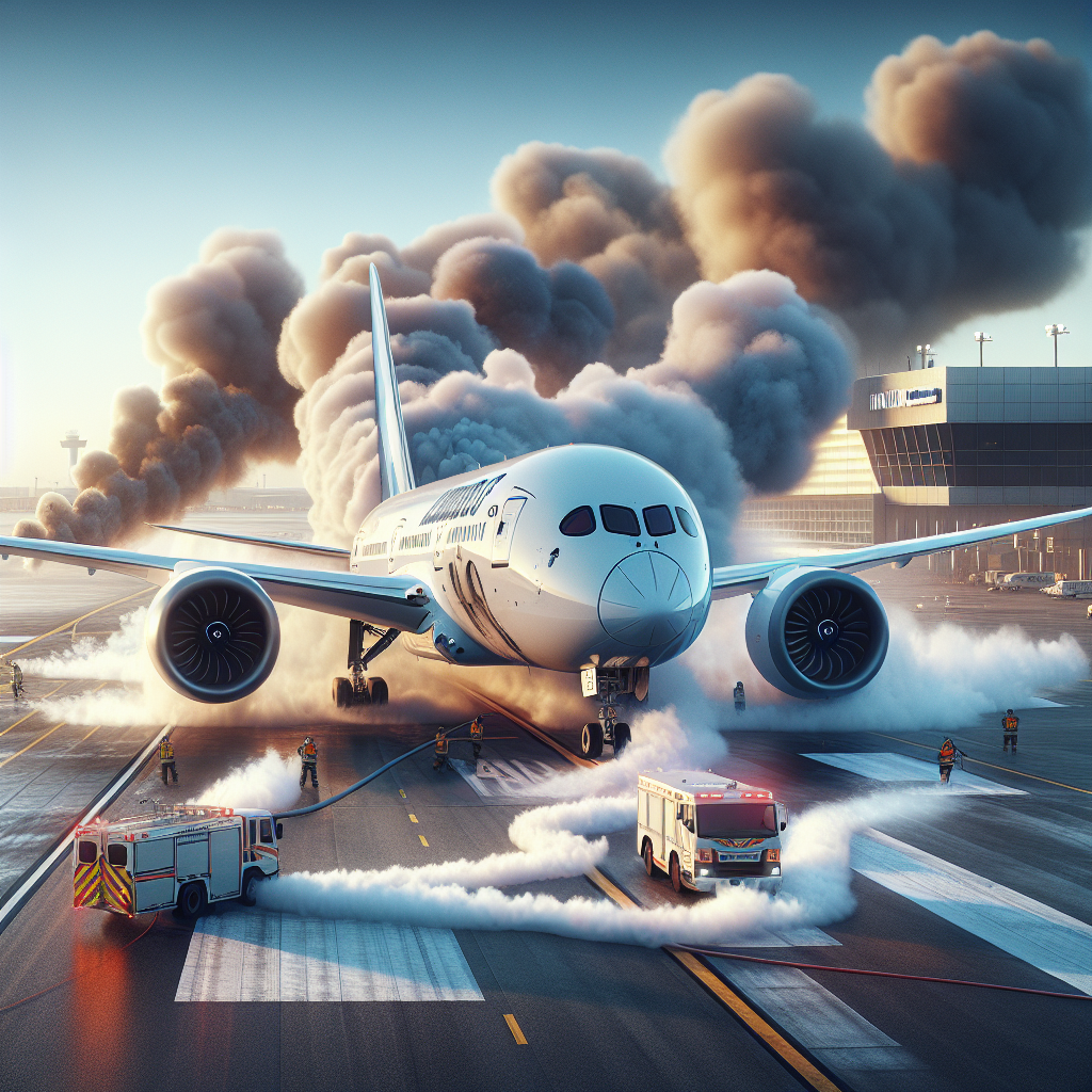 Etihad B787 Aborts Takeoff in Melbourne After Tire Blowouts