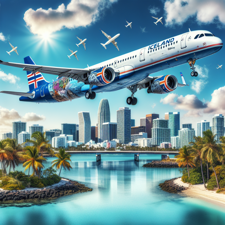Icelandair Launches New Airbus A321LR Flights to Miami