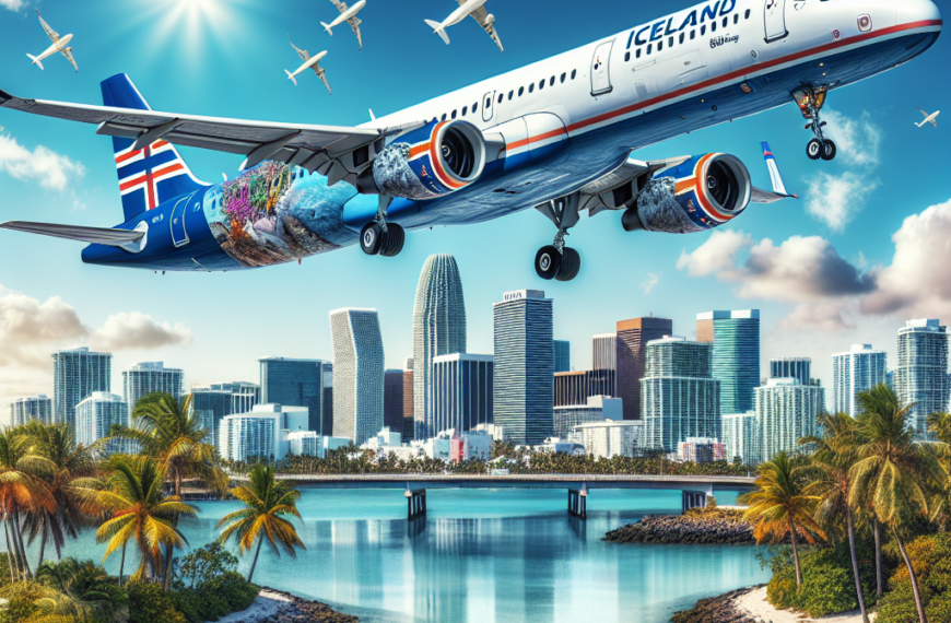 Icelandair Launches New Airbus A321LR Flights to Miami