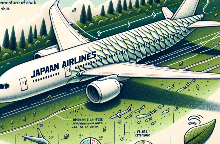 Japan Airlines to Use Riblet Coating on B787 International Flights