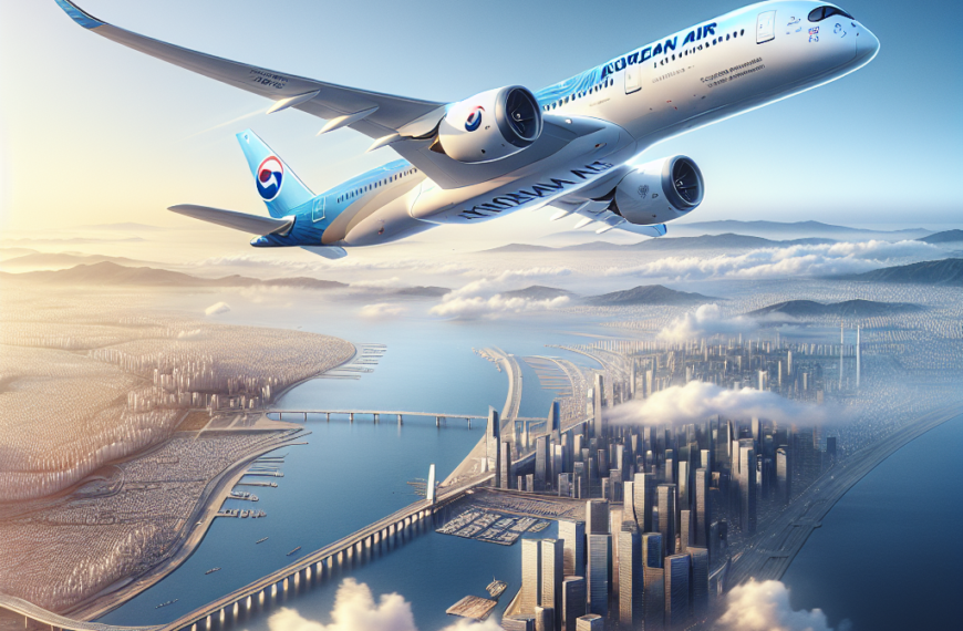 Korean Air Welcomes Its First A350-900 Aircraft