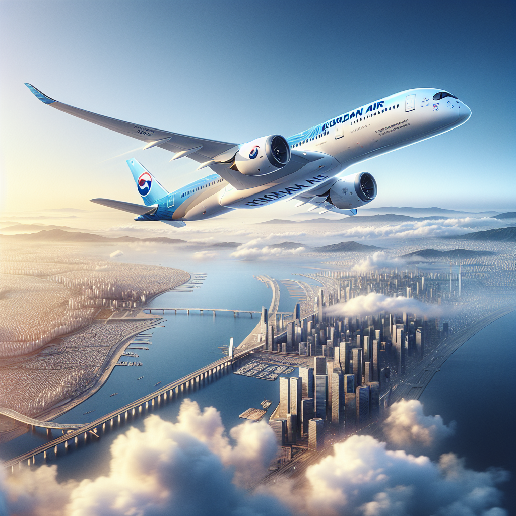 Korean Air Welcomes Its First A350-900 Aircraft