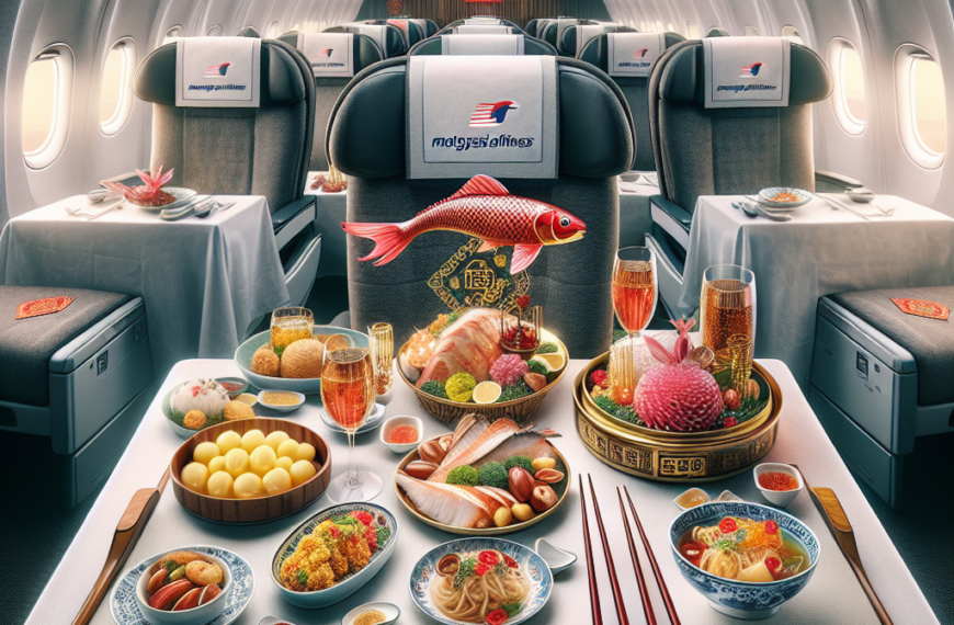 Malaysia Airlines Unveils Special Lunar New Year In-Flight Menu