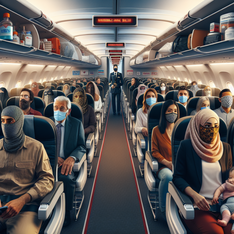 Mask Up: The Ongoing Debate on Face Coverings in the Skies