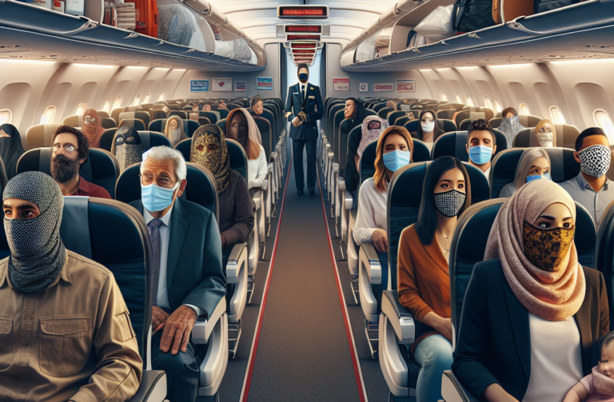 Mask Up: The Ongoing Debate on Face Coverings in the Skies