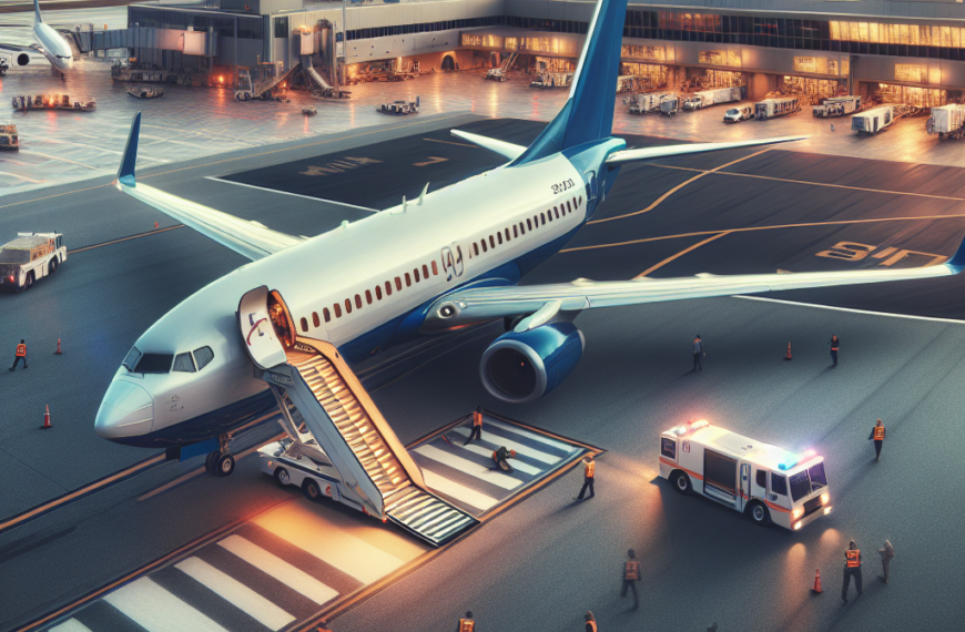 Passenger Opens Door on JetBlue Flight at Logan Airport