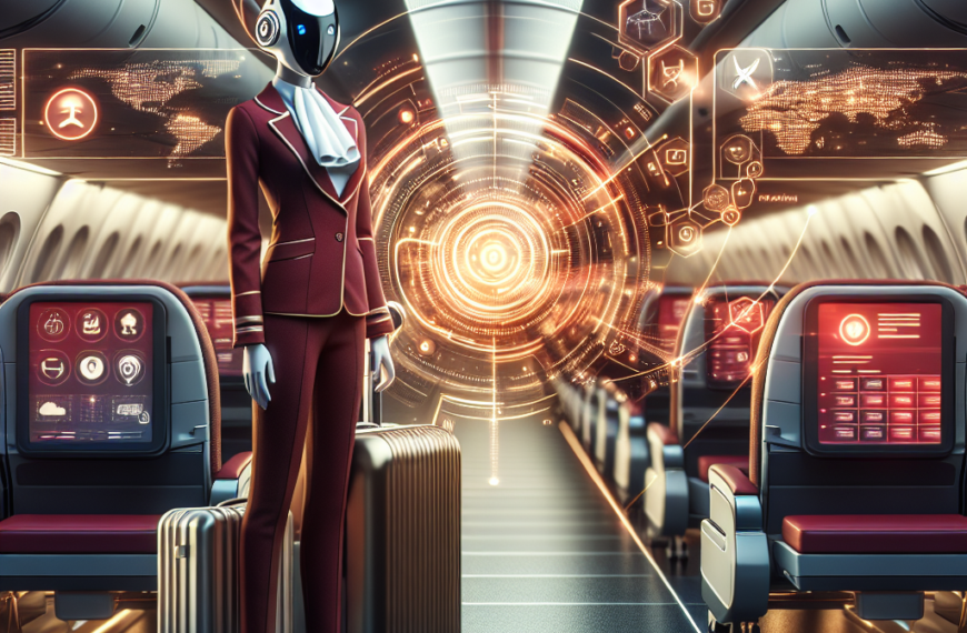 Qatar Airways Unveils World's First AI Cabin Crew on Social Media