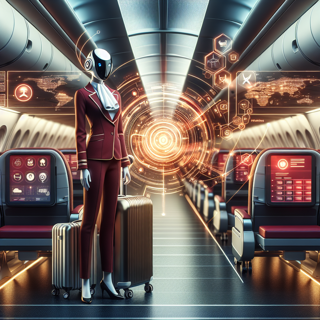 Qatar Airways Unveils World's First AI Cabin Crew on Social Media