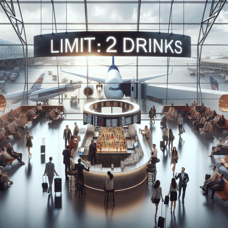 Ryanair Proposes Two-Drink Limit at Airports Amid Costs