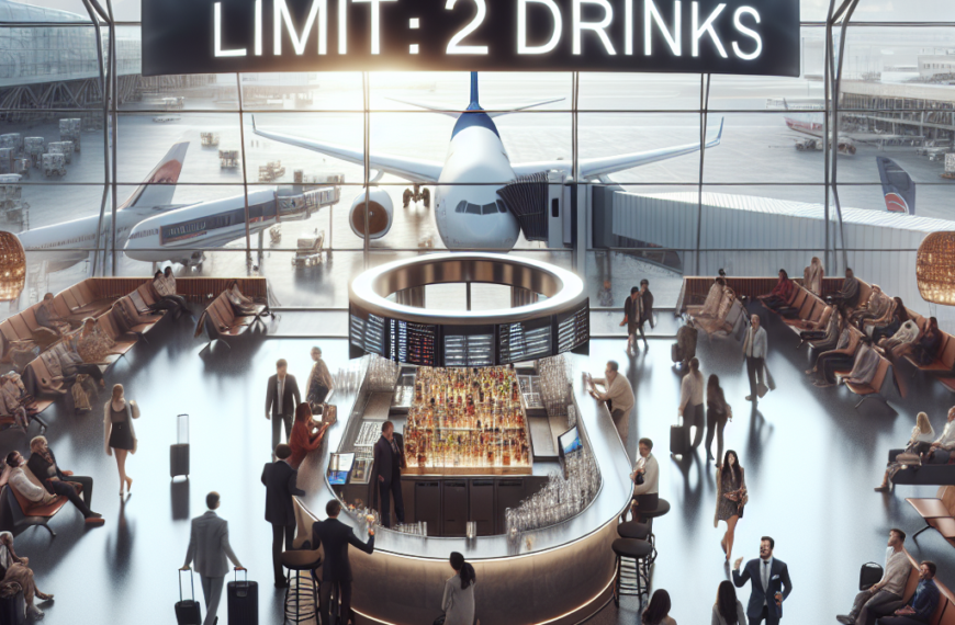 Ryanair Proposes Two-Drink Limit at Airports Amid Costs
