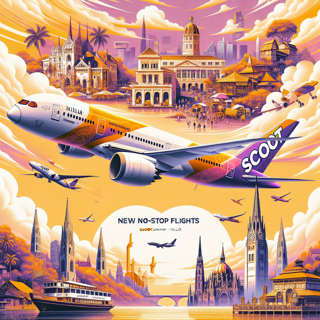 Scoot Launches New Routes: Singapore to Vienna and Iloilo