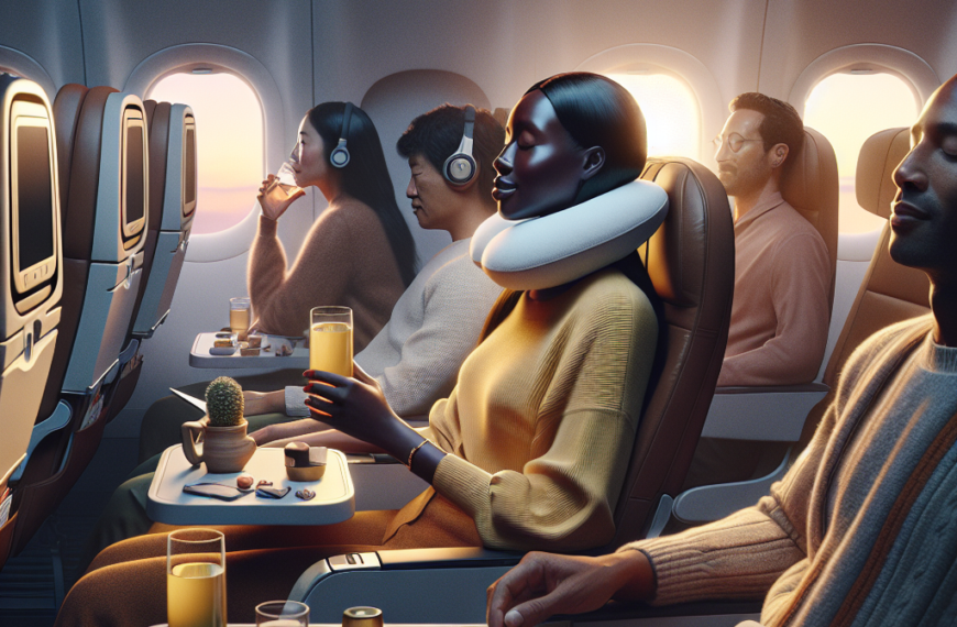 Sky-High Comfort: 10 Essential Tips for a Cozy Flight Experience