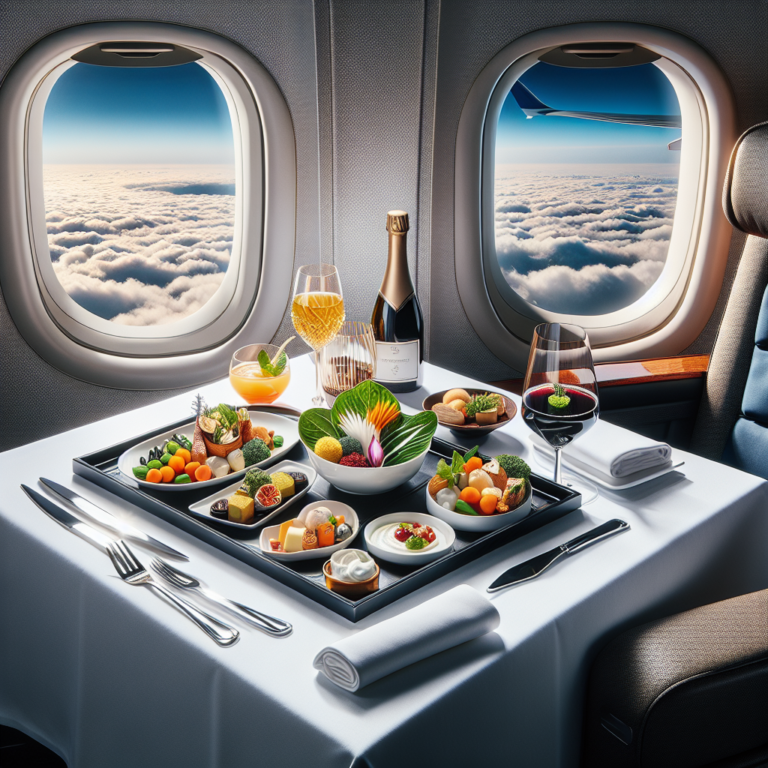 Sky-High Dining: Exploring the Evolution of In-Flight Meal Options