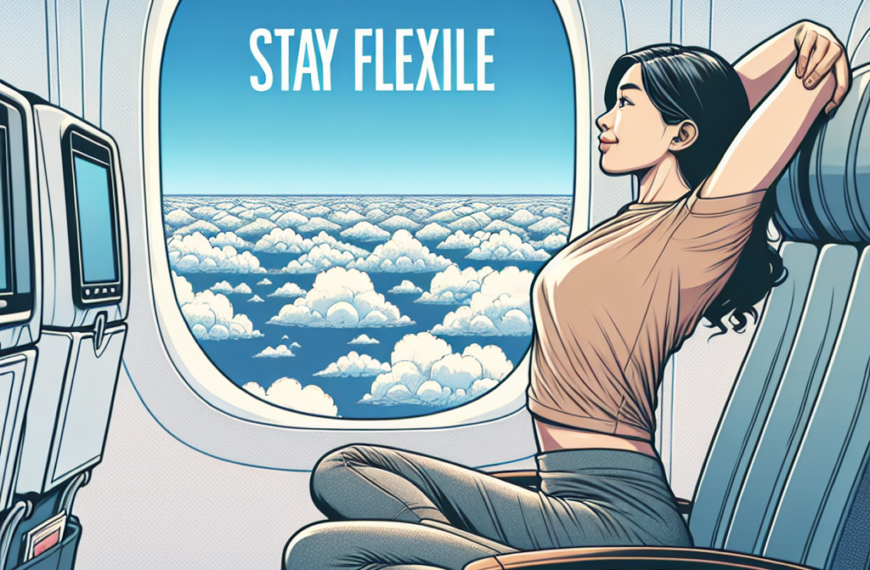 Sky High Flexibility: Essential Stretching Exercises for Your Next Flight