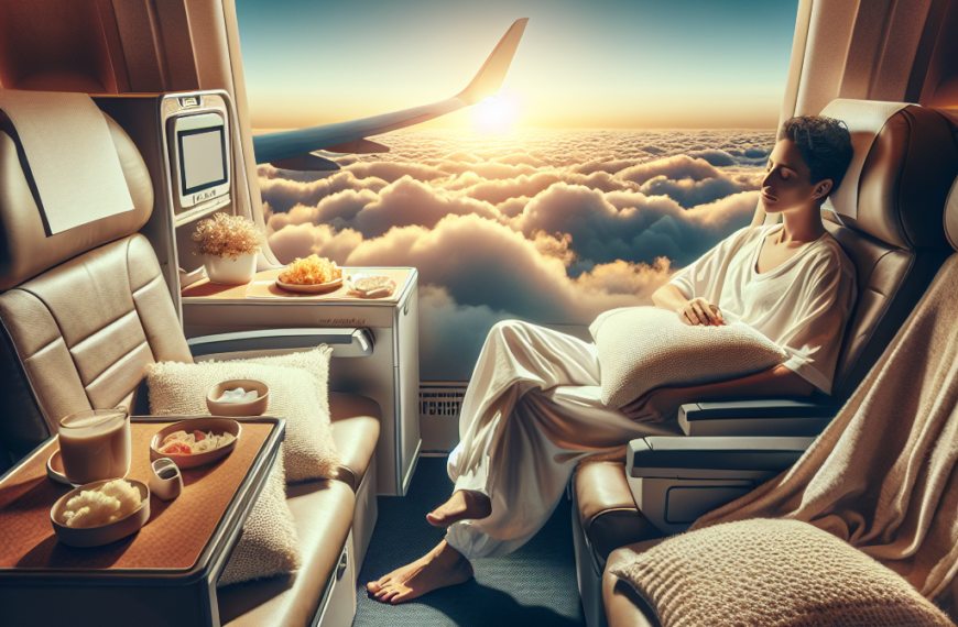 Sky-High Serenity: Top Tips for a Comfortable Flight