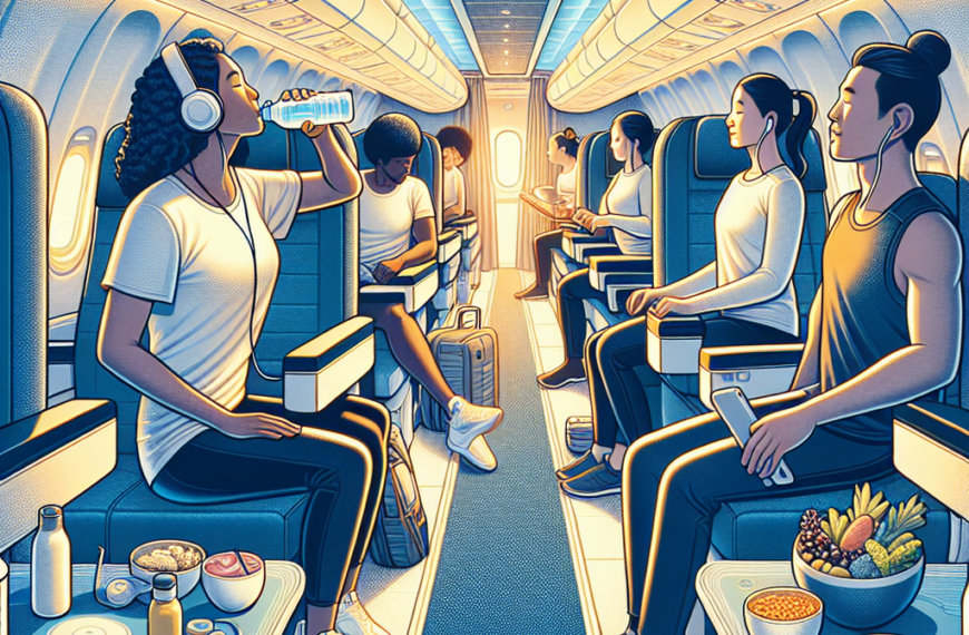 Sky-High Wellness: Top Tips for Staying Healthy During Your Flight