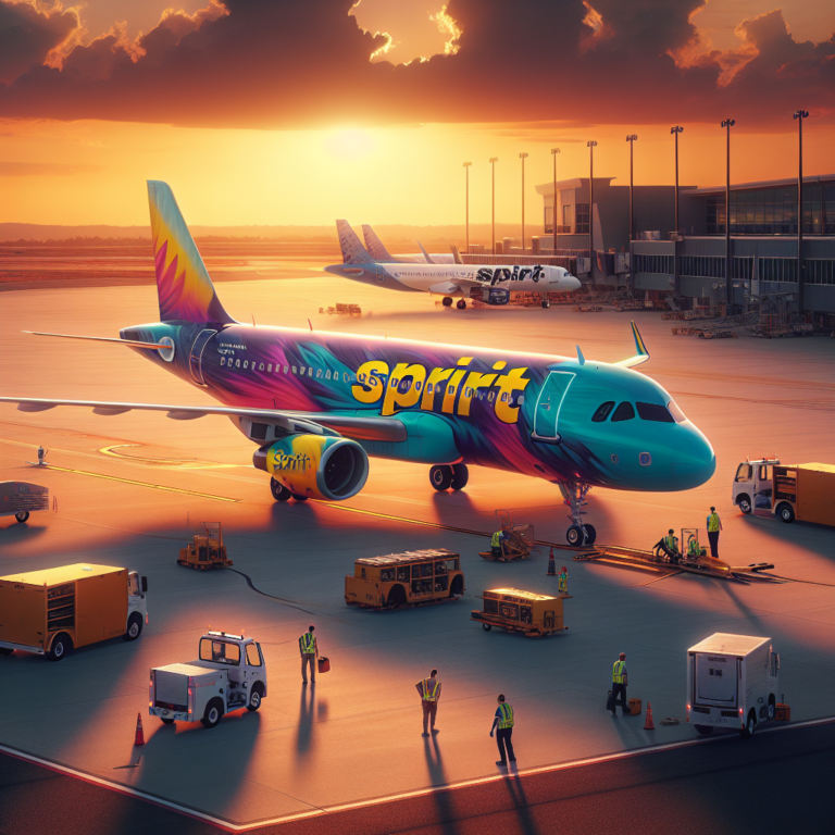 Spirit Airlines Retires A319, Lays Off 200 Employees