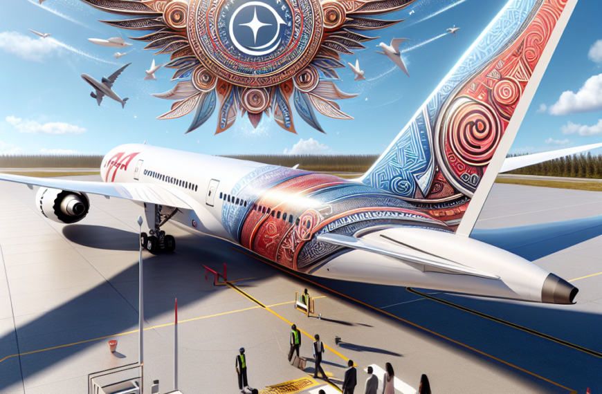 TAAG Angola Airlines Unveils Unique Boeing 787-9 Logo