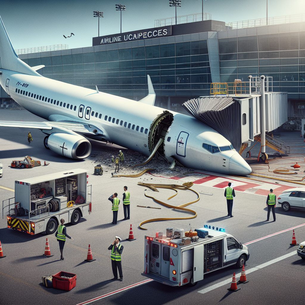 TUI Boeing 737 Nose Gear Collapses at Brussels Airport