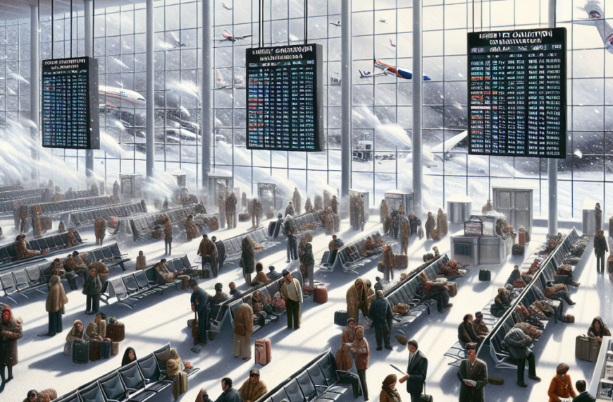 Winter Storm Blair Causes 25,000+ Flight Delays in US