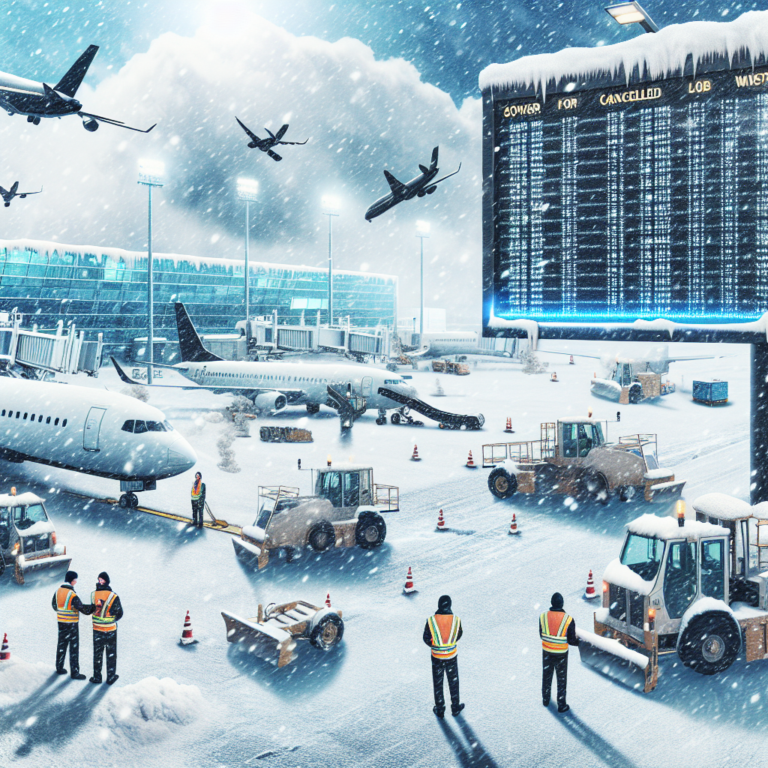 Air Canada Reduces Flights at Pearson After Storm and Crash