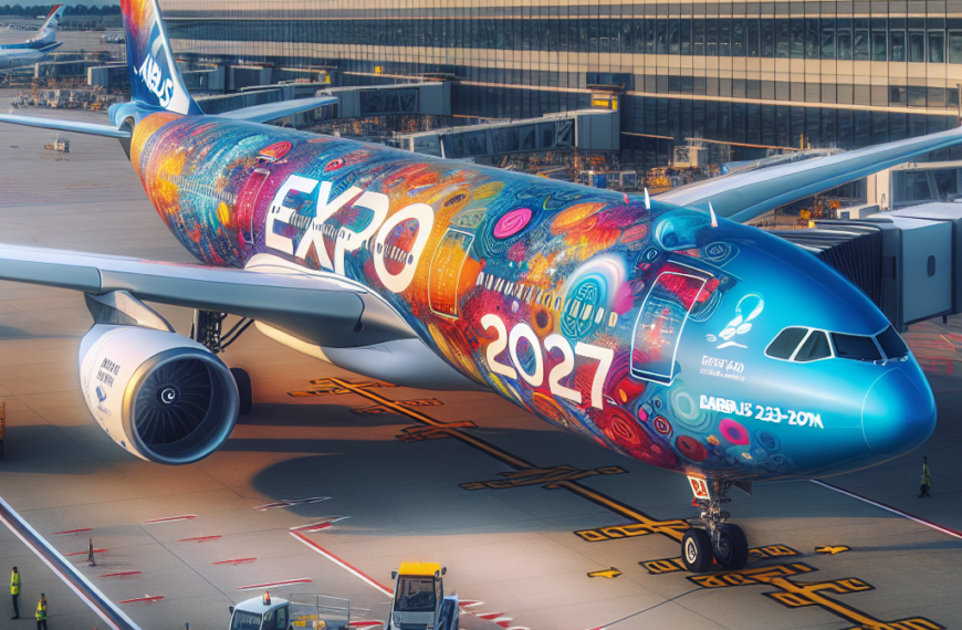 Air Serbia Welcomes New Airbus A330-200 with EXPO 2027 Design