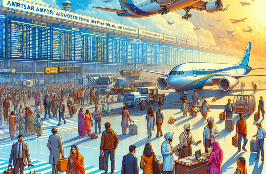 Amritsar Airport Hits Record Traffic in 2024