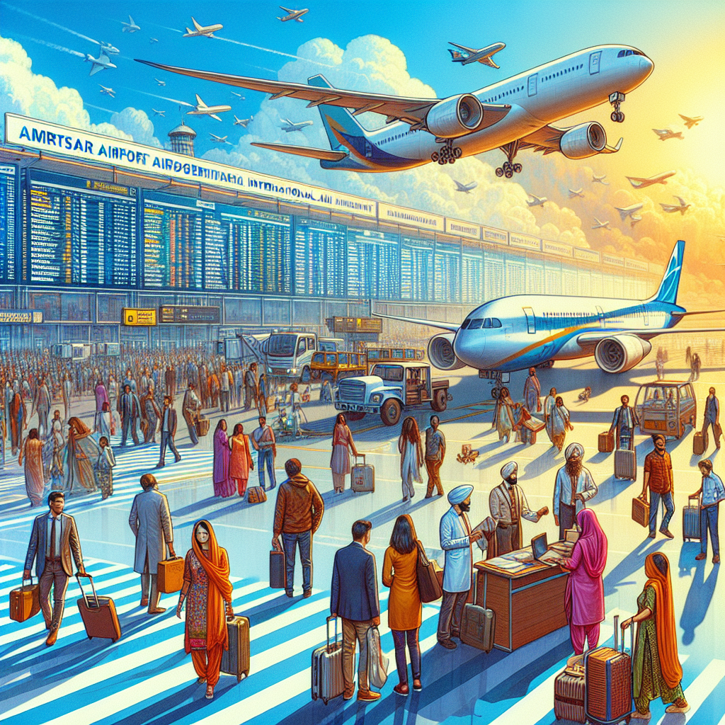 Amritsar Airport Hits Record Traffic in 2024