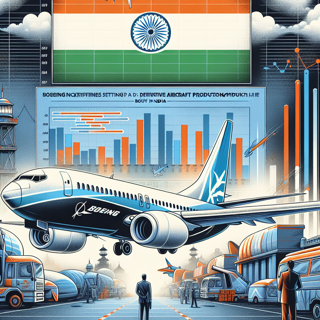Boeing Seeks Airline Orders for India Assembly Line