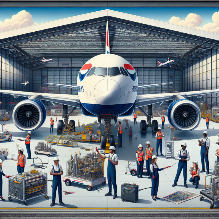 British Airways Buys Boeing Hangar at Gatwick Airport