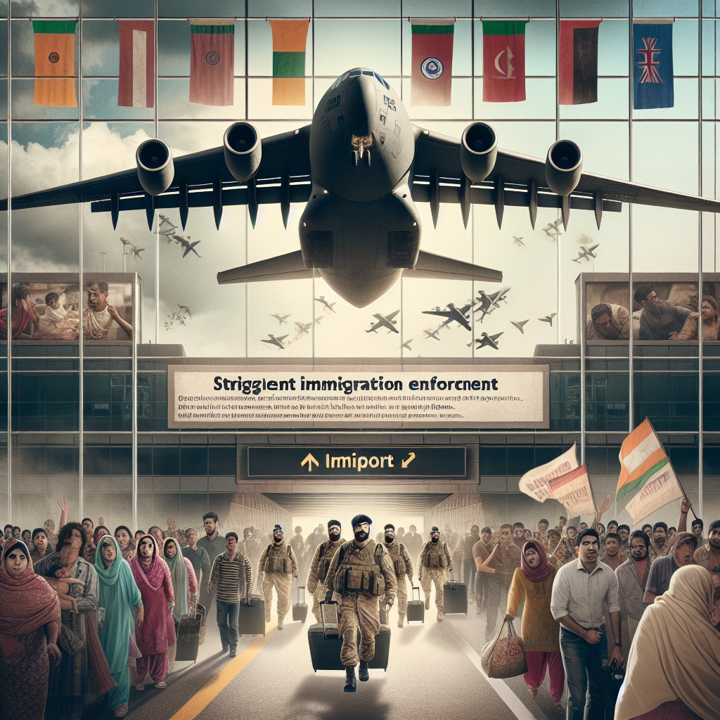 C-17 Plane to Bring 200 Illegal Indian Migrants to Amritsar