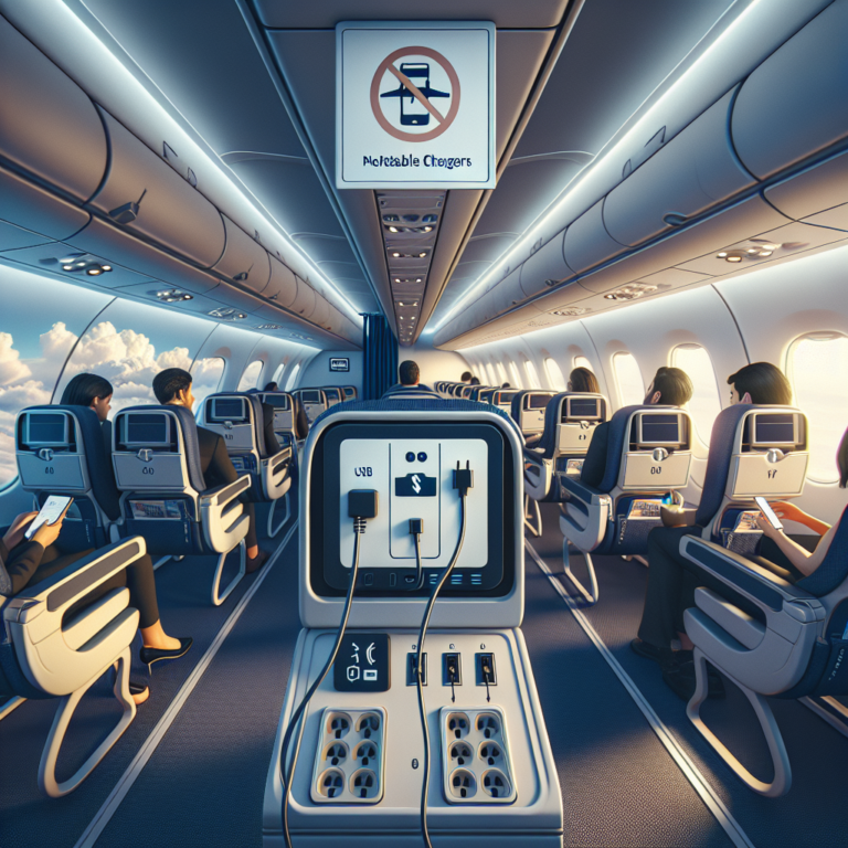 EVA Air Prohibits Portable Chargers Amid Fire Safety Concerns