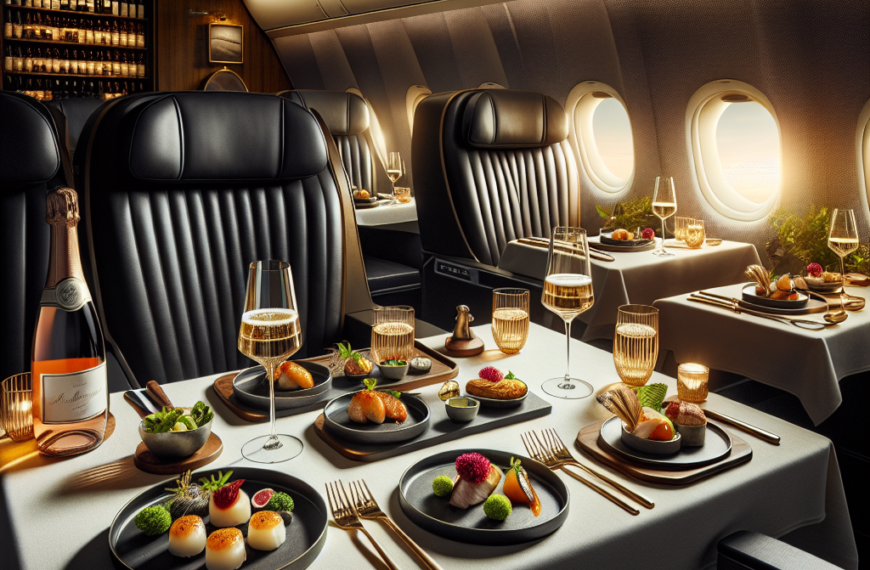 Emirates Launches Exciting New Business Class Menu with 18 Dishes