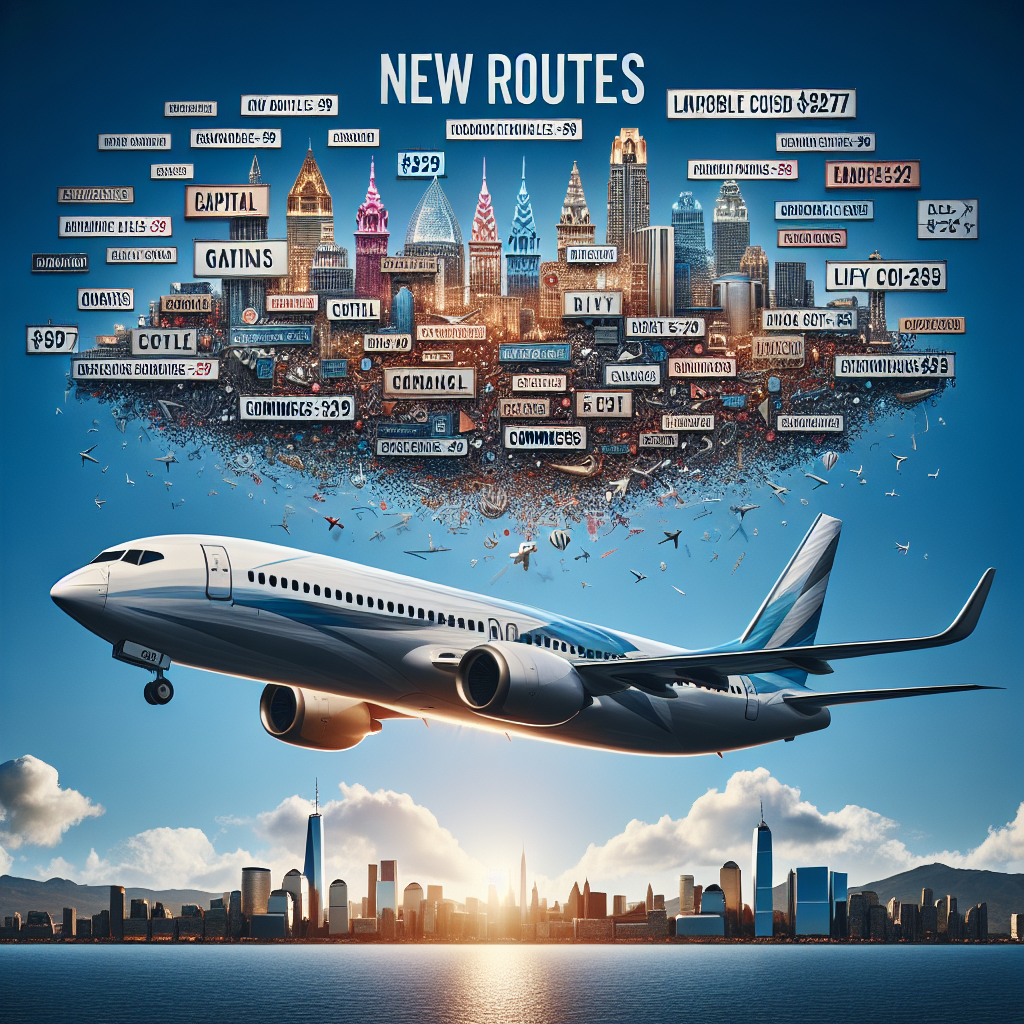 Frontier Launches Two New Domestic Routes and One International
