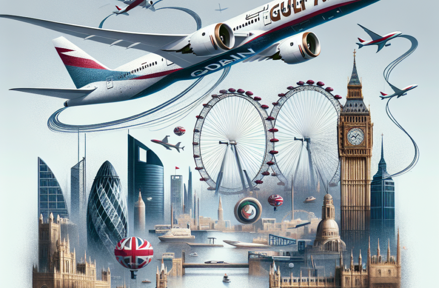 Gulf Air Launches New Bahrain-Gatwick Flights
