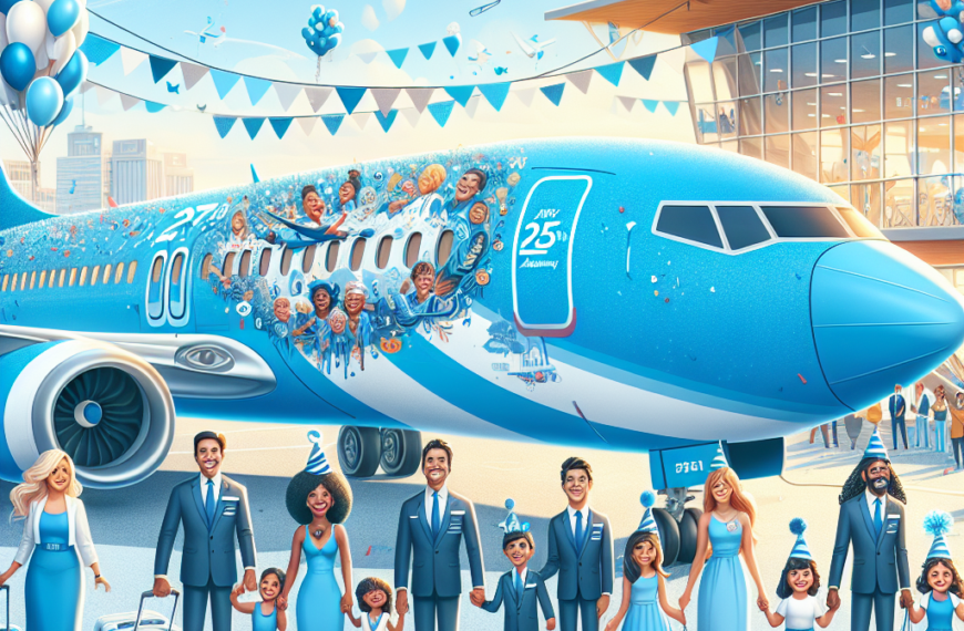 JetBlue Celebrates 25 Years with Special A321 Employee Livery