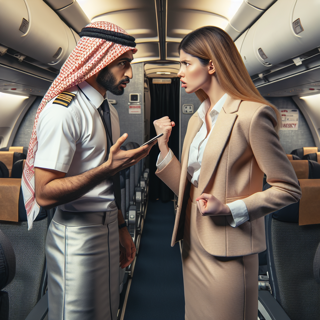 Passenger Assaults Flight Attendant, Attempts to Open Door