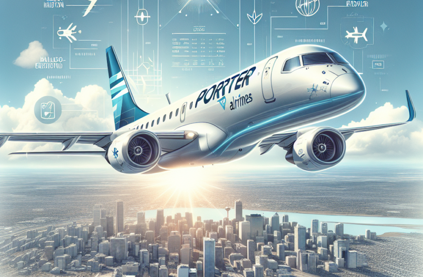 Porter Airlines Launches 4 New Routes from Hamilton