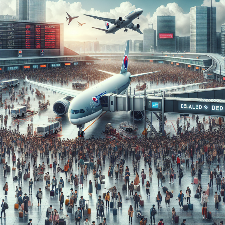 South Korea: 1 in 4 Flights Delayed in 2024