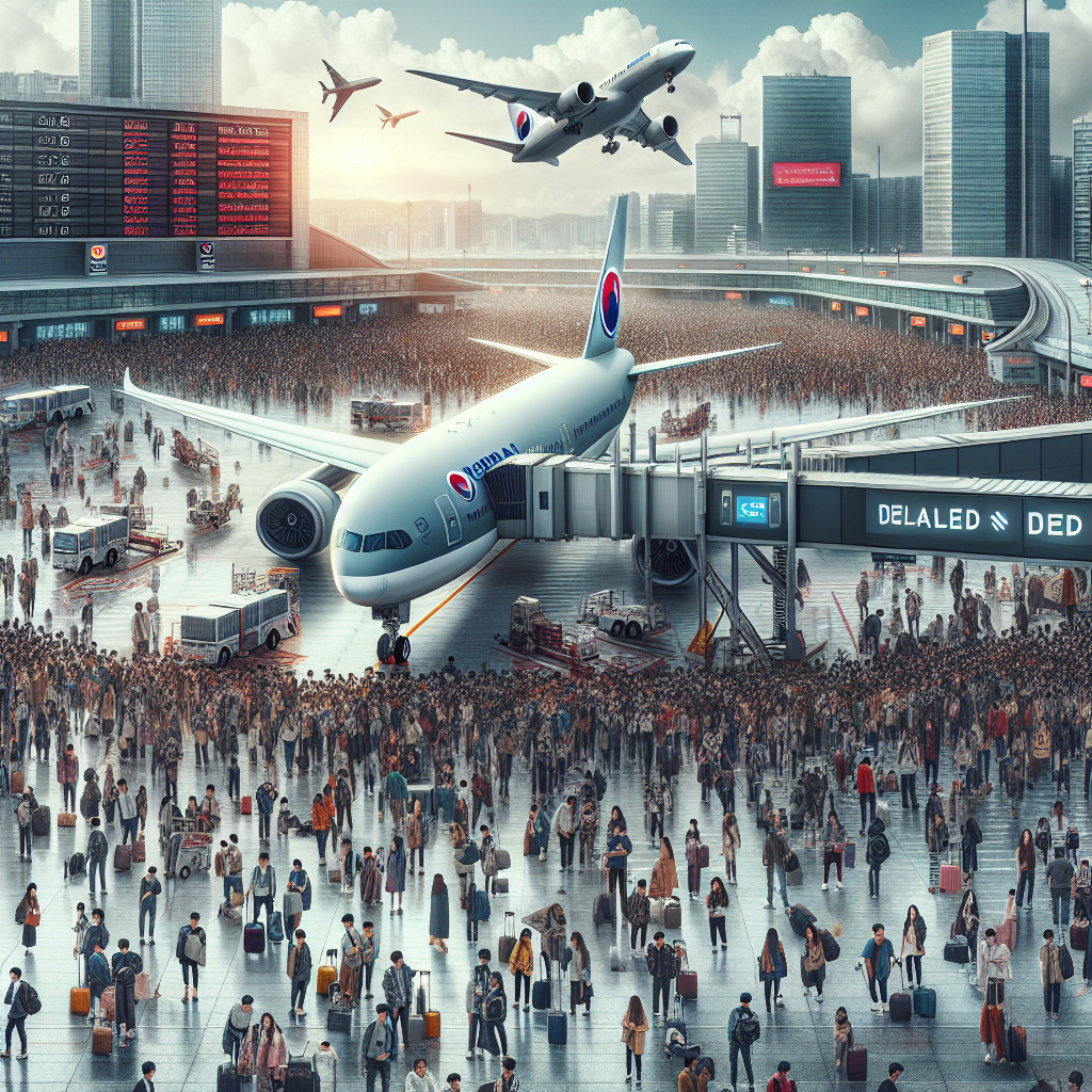 South Korea: 1 in 4 Flights Delayed in 2024