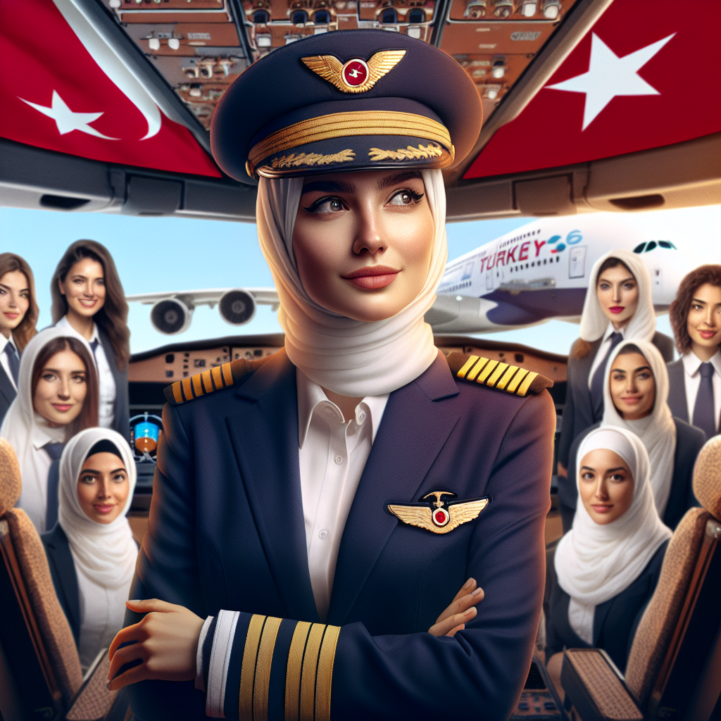 Turkey's First Woman Captain to Fly Airbus A380