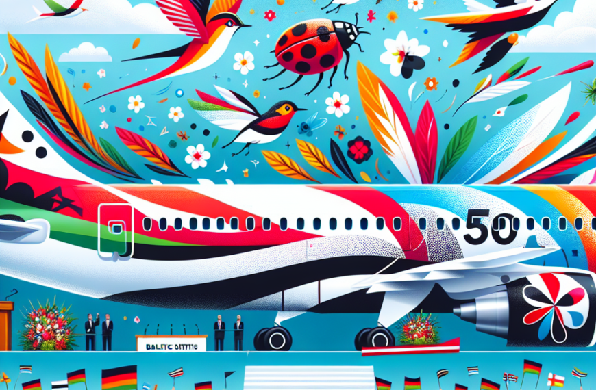 airBaltic Debuts 50th Airbus A220-300 with Stunning Livery