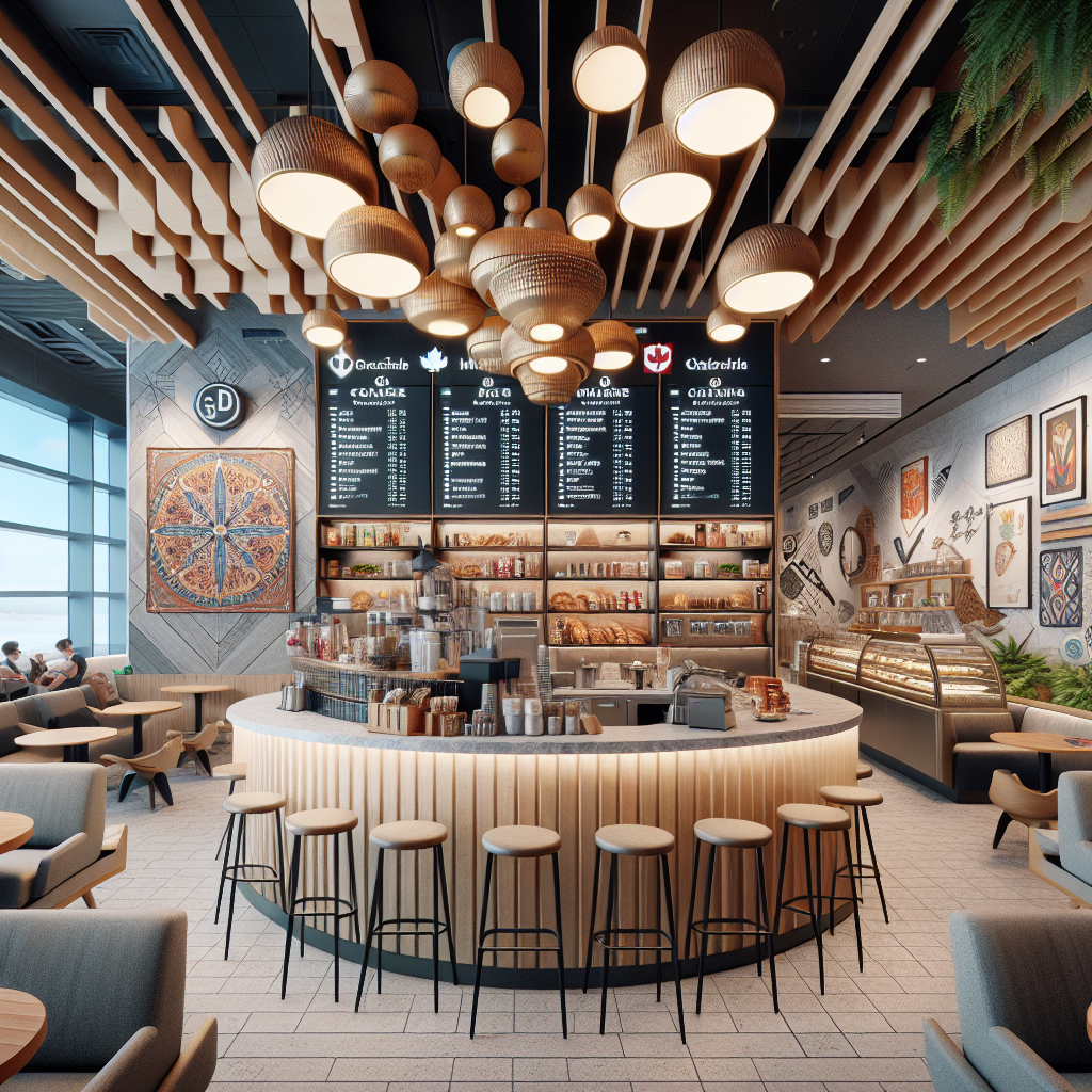 Air Canada Launches Premium Café at Montréal-Trudeau Airport