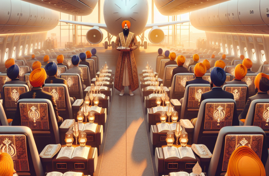 Air India's 787 Delivers Guru Granth Sahib to Hong Kong