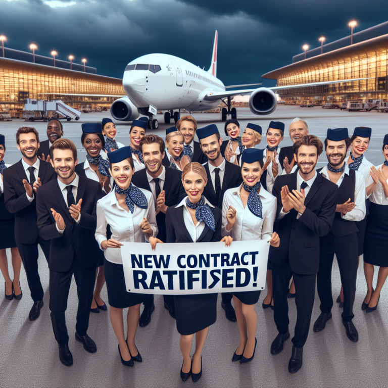 Alaska Airlines Flight Attendants Win New 3-Year Contract