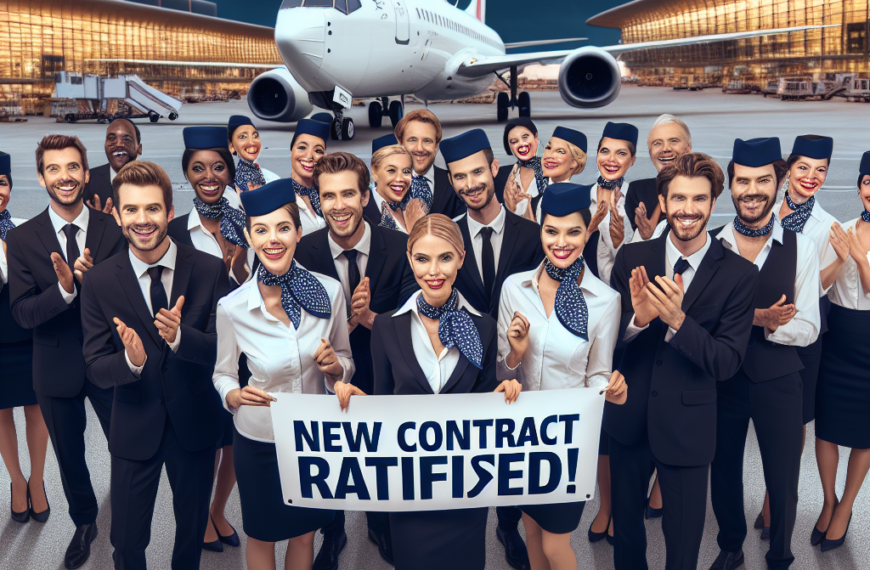Alaska Airlines Flight Attendants Win New 3-Year Contract
